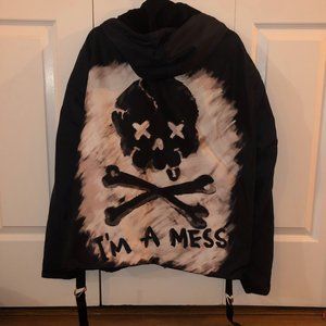 Unisex Size Small Doctor.M Jacket Skull Crossbones